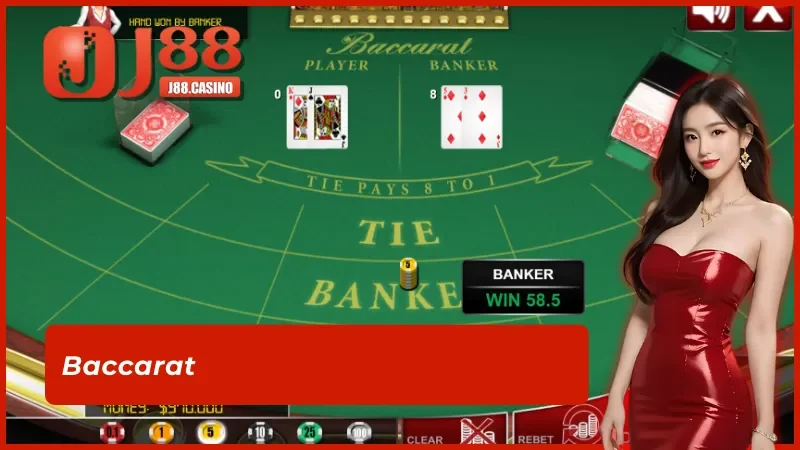 Baccarat vạn người mê tại sảnh EVO trực tuyến uy tín 