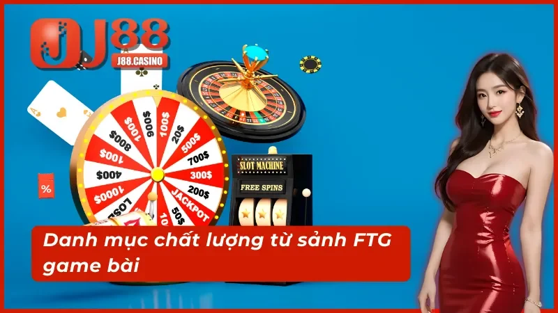Danh mục khẳng định chất lượng sảnh FTG game bài 3D