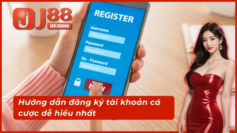 Cách đăng ký tài khoản IM thể thao J88 đơn giản