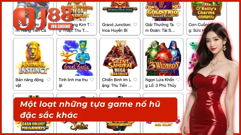 Tổng hợp những tựa game nổ hũ PT điện tử đặc sắc tại J88