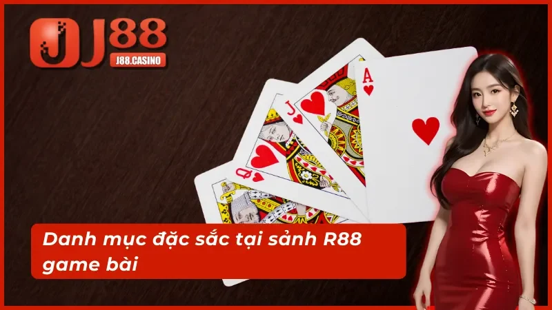 Danh mục khẳng định chất lượng sảnh R88 game bài 3D