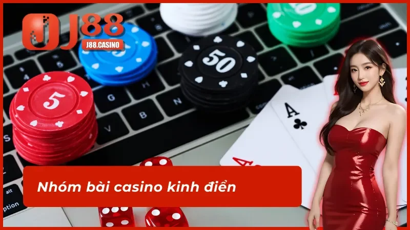 Nhóm bài casino kinh điển RTG game bài 3D
